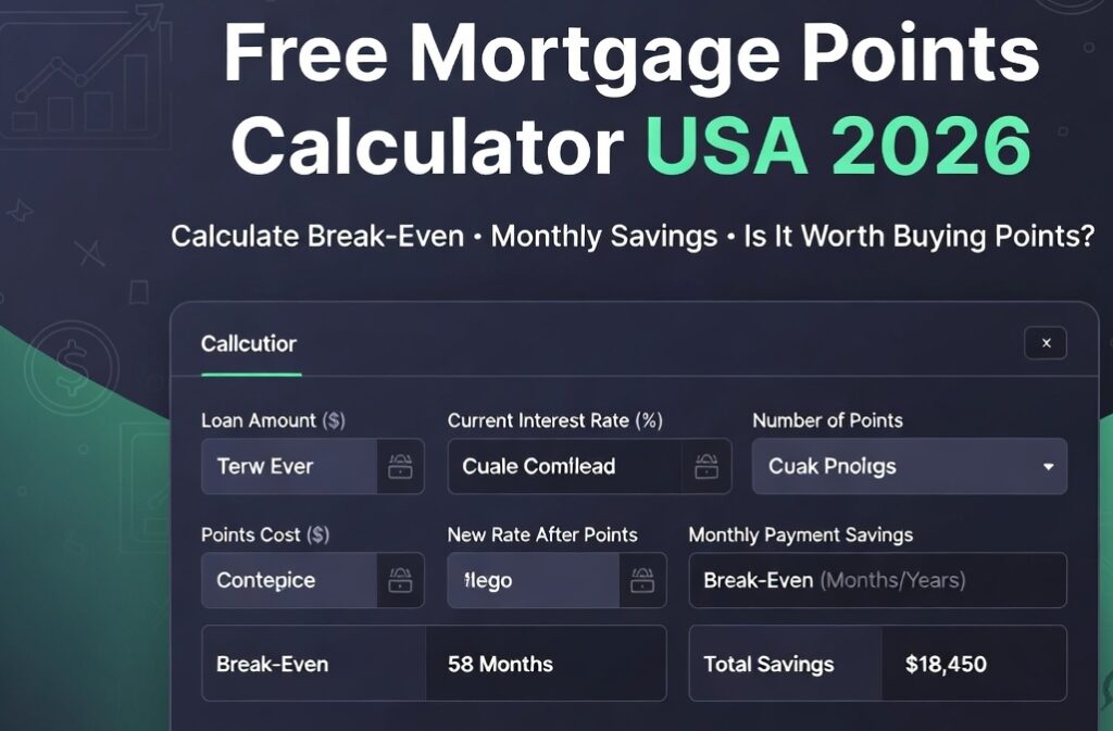 Advanced Mortgage Points Calculator USA 2026