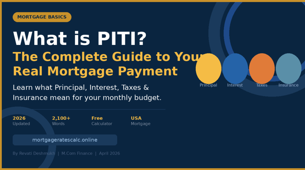 what is PITI mortgage